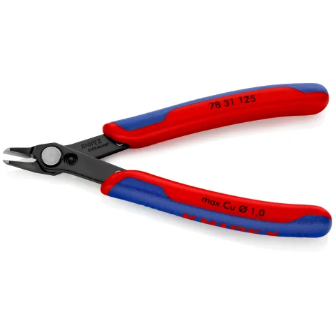 Knipex Elektronik-Seitenschneider Super Knips 125 mm schmal - Typ: Seitenschneider - Länge: 125 mm