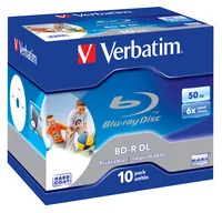 Verbatim 43736 disque vierge Blu-Ray BD-R 50 Go 10 pièce(s)