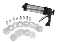 Städter Gebäckspritze 23-teilig - Typ: Gebäckspritze - Set: Ja - Material: Edelstahl