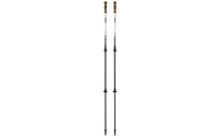 KOOR Wanderstock Carbon Castoor Weiss - Höhenverstellbar: Ja - Länge: 140 cm - Gewicht: 490 g - Ausziehbar: Ja - Paarweise: Ja - Farbe: Weiss - Schwarz