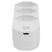 STEFFEN Mehrfachstecker 3 x T13, drehbar 320°, Weiss - Detailfarbe: Weiss - Schalter: Nein - Steckdosenanzahl: 4 - Ausstattung: 1x USB-C - Kinderschutz: Nein