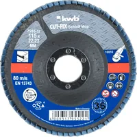 kwb Schleifscheibe Metall 125 mm K60 - Zubehörtyp: Schleifscheibe - Durchmesser: 125 mm - Für Material: Metall - Set: Nein