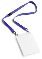 DURABLE Duo A6 10 Stück, Blau - Detailfarbe: Blau - Funktionen Ausweishalter: Textilband