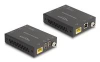 DELOCK HDMI KVM Extender Set uber Cat.6 Kabel 4K 60 Hz 70m