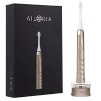 Ailoria Schallzahnbürste Shine Bright Gold - Zahnbürsten-Art: Schallzahnbürste - Stromversorgung: Akkubetrieb - Reinigungsmodi: Whitening - Zahnfleischmassage - Tägliche Reinigung - Detailfarbe: Gold - Bluetooth: Nein - Anwender: Erwachsene