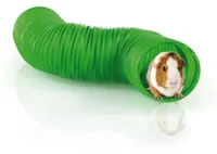 SwissPet Kunststofftunnel, M, Ø 15 cm, Grün - Nagetierart: Meerschweinchen - Kaninchen - Material: Kunststoff - Tierart: Nager