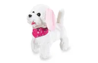 Jamara Plüschhund Trixi RC WeißRosa 27MHz