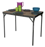 Eurotrail Campingtisch Balazuc 90 cm x 60 cm - Anzahl Personen: 6 - Tischart: Esstisch - Tiefe: 90 cm - Breite: 60 cm - Höhe: 70 cm - Tiefe (Packmass): 90 cm