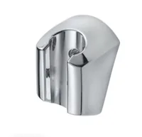 diaqua® Brausehalter Trapez, verchromt - Befestigung: Verschraubt - Material: Kunststoff - Farbe: Silber - Wandmontage: Ja