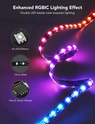 Govee Envisual TV Backlight T2 Smart strip light Wi-Fi/Bluetooth