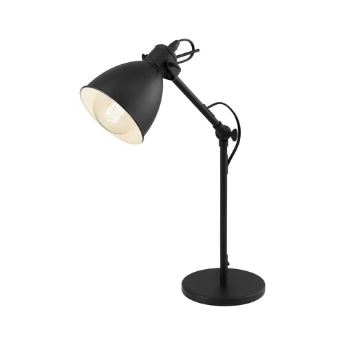 EGLO Priddy table lamp E27 Black, White