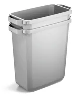 DURABLE Abfallbehälter Durabin ECO 60 Liter rechteckig grau