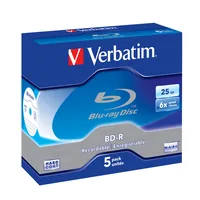 Verbatim 43715 disque vierge Blu-Ray BD-R 25 Go 5 pièce(s)