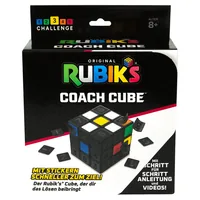 Rubik’s Coach Cube, Learn to Solve 3x3 Cube with Stickers, Guide, & Videos | Stress Relief Fidget Toy | Adult Toy Fidget Cube | for Ages 8 and up