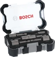 Bosch Professional Steckschlüssel-Set 1/4 Aufnahme 6-teilig - Schraubenziehertyp: Aussensechskant