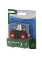 BRIO Eisenbahn Glockenwagen - Kategorie: Eisenbahnwagen & Lokomotiven - Altersempfehlung ab: 3 Jahren - Material: Holz - Nachhaltigkeit: FSC®