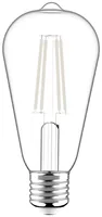 Avide LED Birne White Filament ST64 8.5W E27 WW 2700K