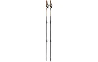 KOOR Wanderstock Carbon Castoor Beige - Höhenverstellbar: Ja - Länge: 140 cm - Gewicht: 490 g - Ausziehbar: Ja - Paarweise: Ja - Farbe: Schwarz - Beige