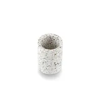 Zeller Present Zahnputzbecher Terrazzo 8.2 cm x 11 cm, Mehrfarbig - Detailfarbe: Mehrfarbig - Detailmaterial: Zement - Grundmaterial: Zement