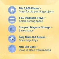 Ravensburger 12001676 puzzle accessory Puzzle sorting tray