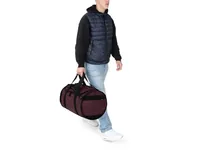 KOOR Duffle Bag Sooma 50 l, Maroon - Breite: 37 cm - Höhe: 40.5 cm - Tiefe: 60.5 cm - Volumen: 50 l - Farbe: Dunkelrot - Material: Recycled PET