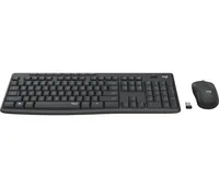 Logitech MK295 Silent wireless Combo black QWERTZ DE