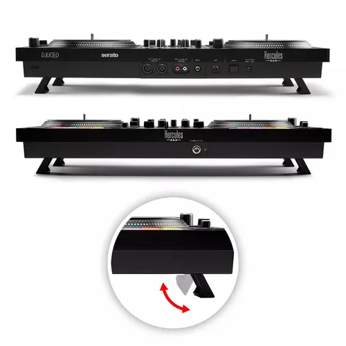 Hercules INPULSE T7 Vinyl scratcher Black