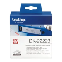 BROTHER Endlos-Etiketten Film weiß f. QL-xxxx 30,48m x 50mm
