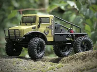 Absima Crawler CR18P V3 T-Hunter BL sand, 4WD, RTR, 1:18 - Fahrzeugtyp: Rock Crawler - Antrieb: 4x4 - Antriebsart: Elektro Brushless - Modellausführung: RTR (Ready to Run) - Benötigt zur Fertigstellung: Kein weiteres Zubehör nötig - Detailfarbe: Sand