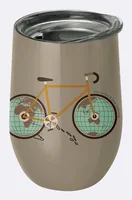 BioLoco Thermobecher Office-World traveller 420 ml, Braun - Material: Tritan - Edelstahl - Tassen Typ: Thermobecher - Ausstattung: Deckel - Detailfarbe: Braun - Verpackungseinheit: 1 Stück - Volumen: 420 ml