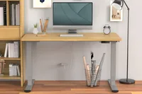 Digitus Electrically Height-Adjustable Table Frame, dual motor, 3 levels, gray