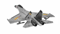 Amewi Flugzeug J-11 3-Kanal mit Gyro RTF - Altersempfehlung ab: 8 Jahren - Detailfarbe: Grau - Benötigt zur Fertigstellung: Batterien für Sender - USB Netzteil - Kapazität Wattstunden: 1.11 Wh - Modelltyp: Flugzeug
