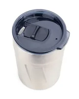 TROIKA Thermobecher ESPRESSO DOPPIO silberfarben