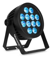 BeamZ Pro Scheinwerfer BWA532 Alu IP65 LED Par - Typ: Flat PAR Scheinwerfer - Leuchtmittel: LED - Ausstattung: Wasserdicht IP65 - Standard - DMX-fähig - Inkl. Fernbedienung - Lüfterlos