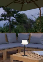 EGLO Leuchten Tischleuchte SCORDIANO Solar-LED - Betriebsart: Akkubetrieb - Solarbetrieb - USB - Lampensockel: LED - Smart Home: Nicht kompatibel - Zusätzliche Ausstattung: Ein/Aus-Schalter - Tragbar - USB-Anschluss - Variable Farbtemperatur - Anwendungsb