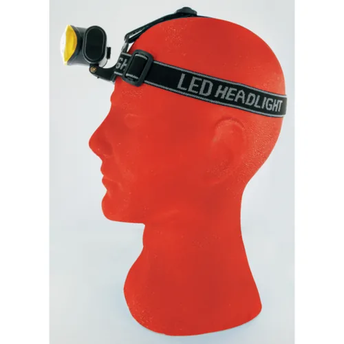 Schwaiger LED Stirnlampe 120 Lumen SchwarzGelb