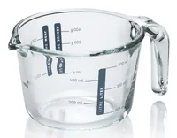 Kela Messbecher Malea 0.5 Liter, Transparent - Produkttyp: Messbecher - Materialtyp: Glas - Material: Glas - Detailfarbe: Transparent - Set: Nein - Volumen: 5 dl