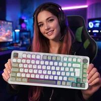INCA Gaming Tastatur RGBGraySwitchUSB-CBT 2.00m weiß