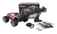 Amewi Monster Truck M-Land, Rot RTR, 1:16 - Fahrzeugtyp: Monster Truck - Antrieb: 4x4 - Antriebsart: Elektro Brushed - Modellausführung: RTR (Ready to Run) - Benötigt zur Fertigstellung: Batterien für Sender - Detailfarbe: Rot