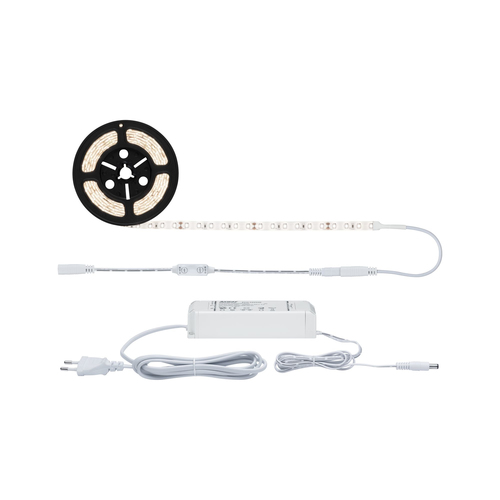Paulmann LED-Stripe SimpLED Power 3000 K, 3 m Set - Lampensockel: LED fest verbaut - Aussenanwendung: Nein - Inklusive Netzteil: Ja - Dimmbar: dimmbar - Set: Ja - Länge: 3 m