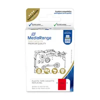 MediaRange Schriftbandka. Brother TZ-431Tze-431 12mm,8m sw