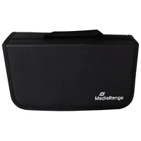 MediaRange CD-Tasche 96 Disc - Produkttyp: CD-Tasche - Medientyp: CD - DVD - Nutzinhalt Gesamt: 96 Stück - Ausstattung: Reissverschluss - Verpackungseinheit: 1 Stück