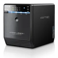 Fantec QB-35U31R disk array 0 TB Tower Black