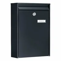 BURG-WÄCHTER Leipzig 777 ANT mailbox Anthracite Wall-mounted mailbox Steel