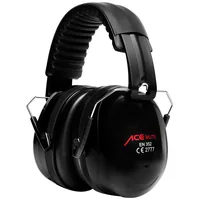 ACE Mute earmuffs - Earmuffs for work & shooting - EN 352-1 - Black