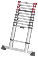 Hailo Teleskop-Anlegeleiter T80 Flexline 320 11 Stufen - Höhe: 102 cm - Belastbarkeit: 150 kg - Produkttyp: Anlegeleiter - Anzahl Stufen: 11 ×