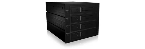ICY BOX Backplane, 4x SAS/SATA 3,5"" HDD in 3x 5,25"" trägerloser, 1x Mini SAS HD