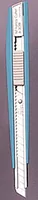 NT Cutter Cutter A-301 RP Auto Lock 9 mm, Blau - Detailfarbe: Blau - Klingenform: Abbrechklinge - Spitzwinklige Klinge - Klingenlänge: 80 mm - Klingenbreite: 9 mm
