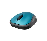 Logitech Maus M185 Wireless - Maus-Typ: Mobile - Maus Features: Scrollrad - Bedienungsseite: Universal - Detailfarbe: Blau - Schwarz - Verbindungsart: Kabellos - Schnittstelle: USB-A