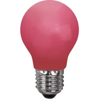 Star Trading LED L. Mittel E27 A55 Outd. Lighting 3 lm Rot 0.9W 220-240 V - Energieeffizienzklasse: Keine - Lampensockel: E27 - Protokoll: Ohne - Smart Home: Nicht kompatibel - Farbtemperatur Kelvin: Keine Angabe - Gesamtleistung: 0.9 W